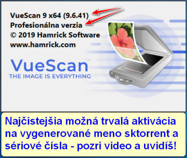 Stiahni si Programy VueScan Pro 9.6.41 Final CZ+SK 2019!