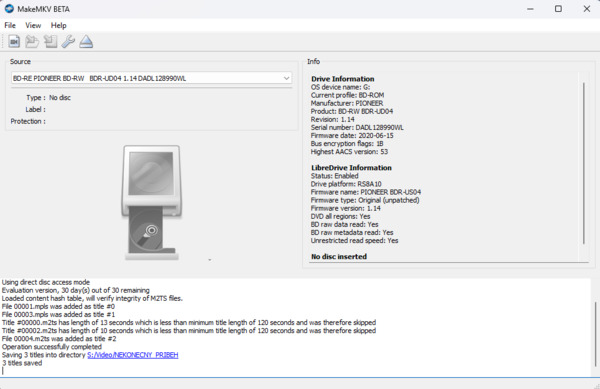 Stiahni si Programy MakeMKV v1.17.6