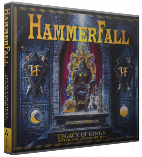Stiahni si Hudební videa HammerFall - Legacy Of Kings (20 Year Anniversary Edition)(Bonus DVD)(2018)[DVD9]