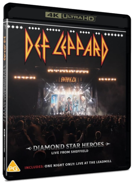 Stiahni si Hudební videa Def Leppard - Diamond Star Heroes (Live From Sheffield) (2025)[2160p][Blu-ray]