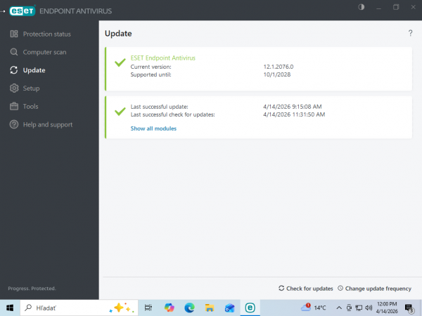 Stiahni si Programy ESET endpoint /antivirus security 12.1.2076.0