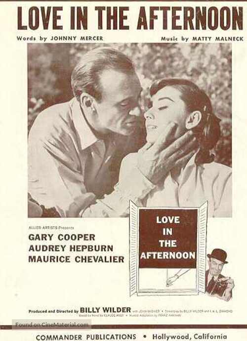 Stiahni si Filmy s titulkama 1957 - Love In The Afternoon - Billy Wilder = CSFD 78%