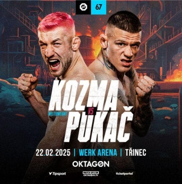 Stiahni si Sport Oktagon 67 Kozma vs Pukac (22.02.2025)(1080p)(WEB-DL)