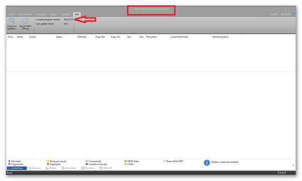 Stiahni si Programy O&O Defrag Professional 30.0 Build 1073 (x64) portable