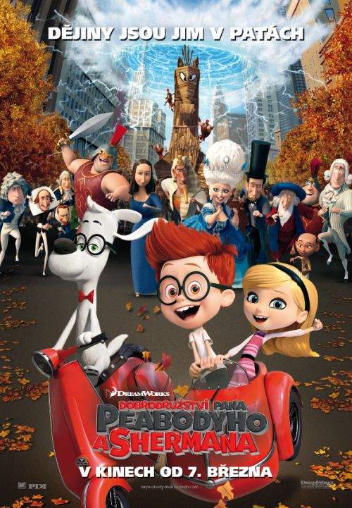 Stiahni si Filmy Kreslené Dobrodruzstvi pana Peabodyho a Shermana / Mr. Peabody & Sherman (2014)(CZ/SK) = CSFD 77%