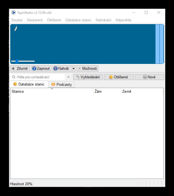 Stiahni si Programy TapinRadio 2.16.12 CZ + SK (x64) portable
