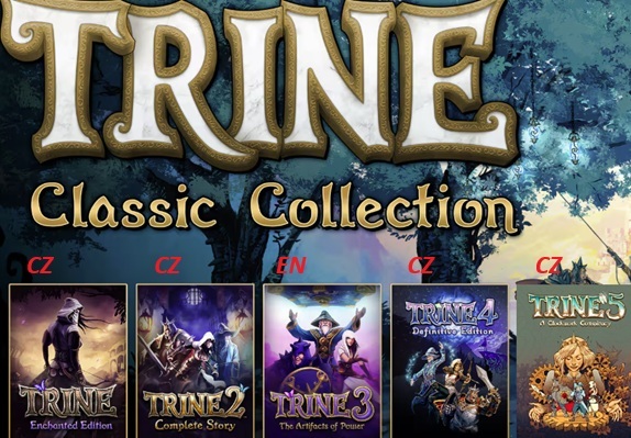 Stiahni si Hry na Windows Trine 1-5 CZ/EN
