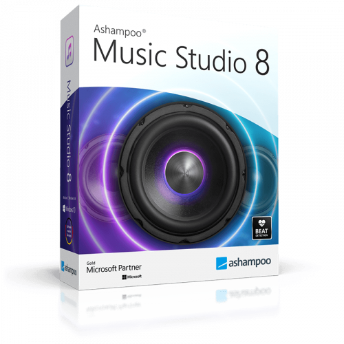 Stiahni si Programy Ashampoo Music Studio 8.0.7.5 RePack (& Portable) by TryRooM [2021, Multi]