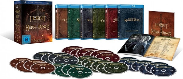 Stiahni si Mluvené slovo J R R  Tolkien - Der Herr der Ringe - Mittelerde Sammlung