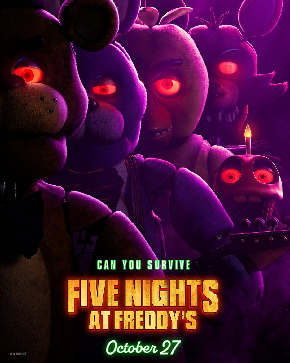 Stiahni si Filmy bez titulků Pet Noci U Freddyho / Five Nights at Freddy's (2023)(EN) [1080p][WEBRip] = CSFD 55%