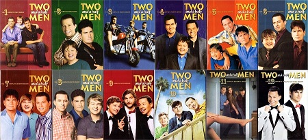 Stiahni si Seriál Dva a půl chlapa / Two and a Half Men 1-12. serie (2003-2015)(CZ/EN/SK)[720p][HEVC] = CSFD 77%