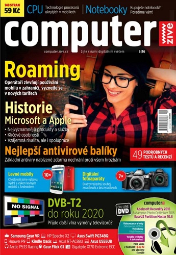 Stiahni si Knihy a Časopisy Computer (06/2016)(CZ)