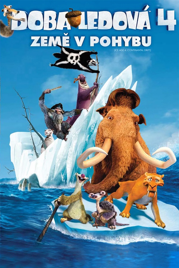 Stiahni si Filmy Kreslené Doba ledová 4: Země v pohybu / Ice Age: Continental Drift (2012)(CZ/SK/EN)[2160p][HDR10][HEVC] = CSFD 66%