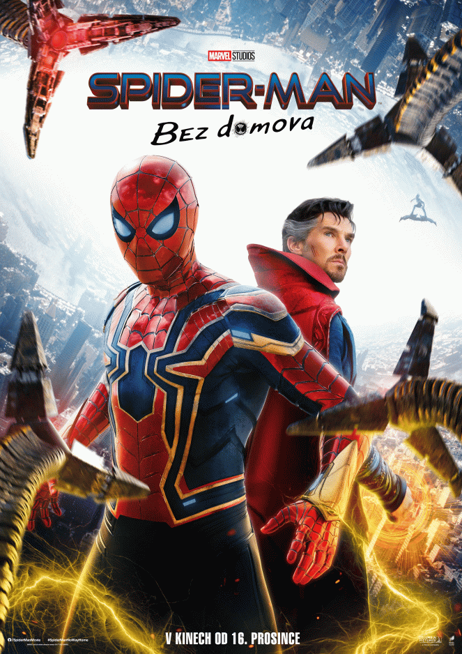 Stiahni si Filmy CZ/SK dabing  Spider-Man: Bez domova / Spider-Man: No Way Home (2021)(CZ) = CSFD 85%