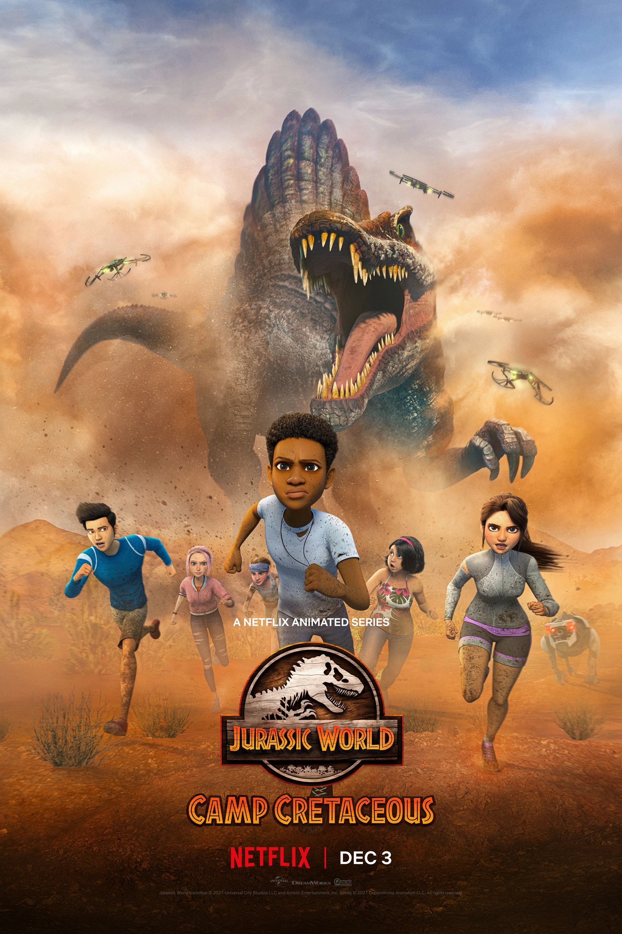 Stiahni si Seriál Jurský svět: Křídový kemp / Jurassic World: Camp Cretaceous 4. serie (2021)(CZ)[1080p][WEB-DL][HEVC] = CSFD 72%