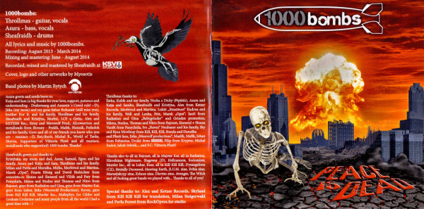 Stiahni si Hudba 1000 Bombs - Peace Is Dead (2014)