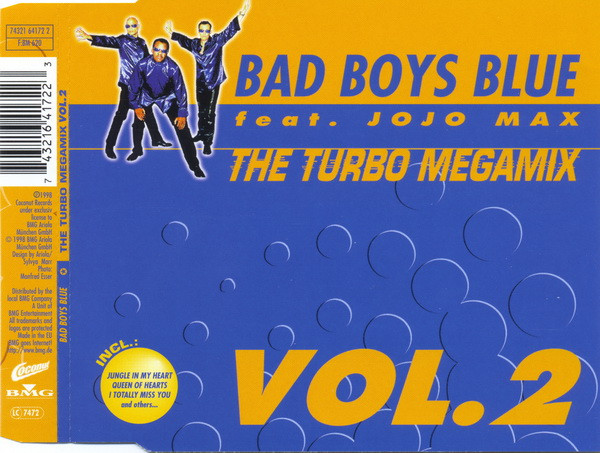 Stiahni si Hudba DJ's Mix Bad Boys Blue Feat  Jojo Max – The Turbo Megamix Vol  2