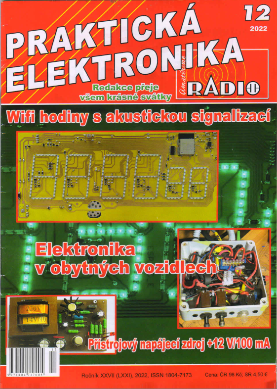 Stiahni si Knihy a Časopisy Prakticka elektronika - Amaterske radio (12/2022)