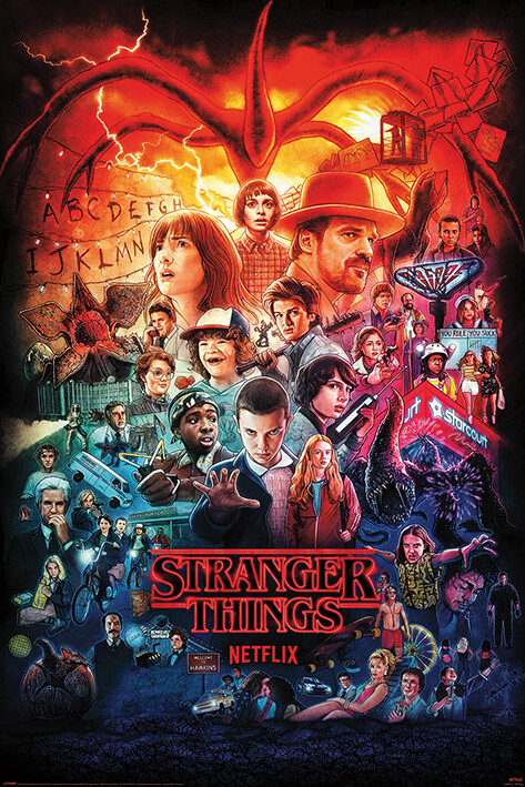 Stiahni si Seriál Stranger Things 1-5  serie (2016-2025)(CZ)[720p][WEB-DL][AV1] = CSFD 89%