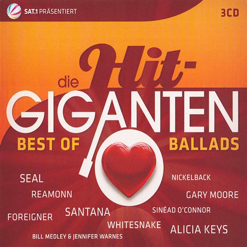 Stiahni si Hudba VA - Die Hit-Giganten - Best Of Ballads (3CD) - (2011)