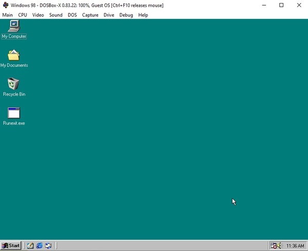 Stiahni si Programy Windows 98 v DOSBox.