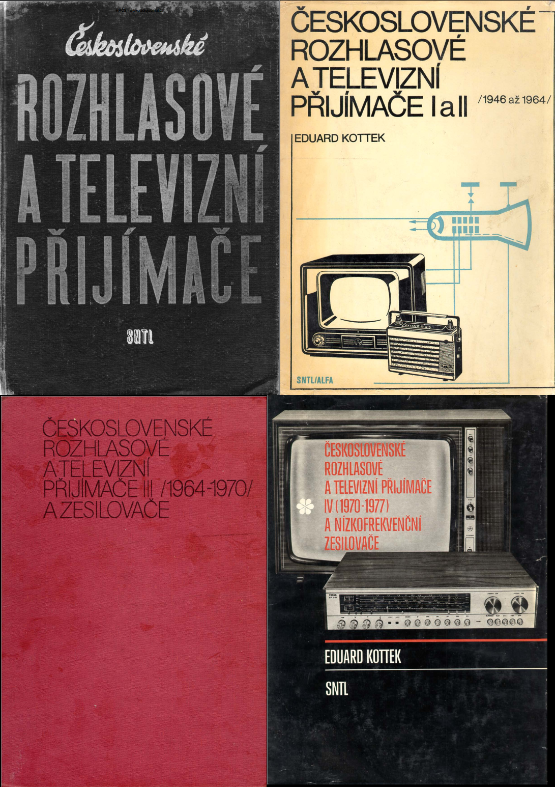Stiahni si Knihy a Časopisy Československé rozhlasové a televizní přijímače I - IV (1946 - 1977)