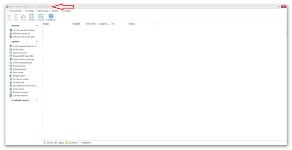 Stiahni si Programy NIUBI Partition Editor Technician Edition 10.0.5 CZ (x64) portable