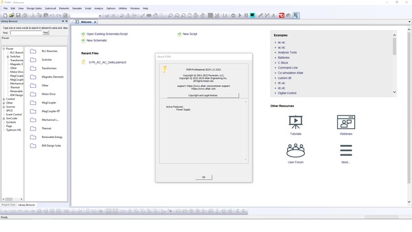 Stiahni si Programy Altair PSIM Professional 2024.1.0 Build 3323 (x64)