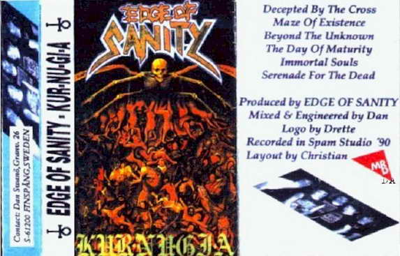 Stiahni si Hudba Edge of sanity - Kur-Nu-Gi-A (DEMO) (1990)