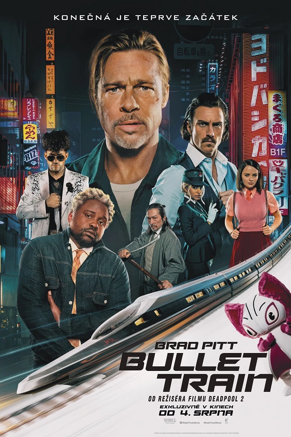 Stiahni si Filmy CZ/SK dabing Bullet Train (2022)(CZ/EN)[2160p][HDR10/DV][HEVC] = CSFD 80%