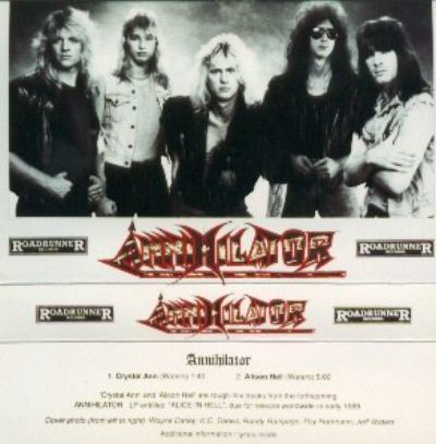 Stiahni si Hudba Annihilator - Alison Hell ( DEMO ) (1988)