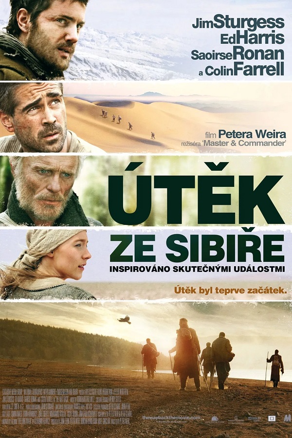 Stiahni si Filmy CZ/SK dabing Útěk ze Sibiře / The Way Back (2010)(CZ/EN)[1080p][HEVC] = CSFD 76%