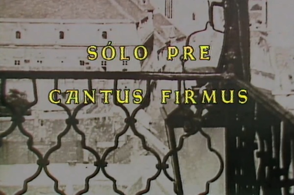 Stiahni si Filmy CZ/SK dabing Solo pre Cantus firmus (1983)(SK)[TvRip] = CSFD 46%