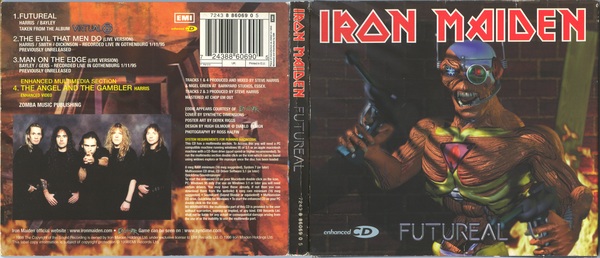 Stiahni si Hudba Iron Maiden - Futureal (SINGLE)  (1998)