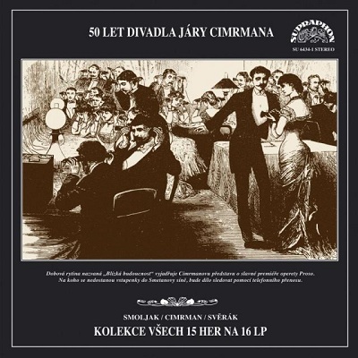 Stiahni si Mluvené slovo 50 let Divadla Jary Cimrmana LP 4 - Vrazda v salonnim coupe (Vinyl rip)(2016)[WAV]