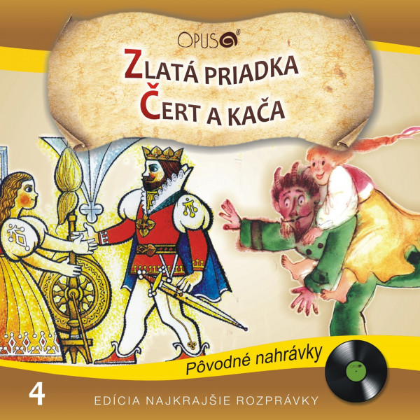 Stiahni si Mluvené slovo VA- Najkrajšie rozprávky, No 4- Zlatá priadka-Čert a Kača (2011)