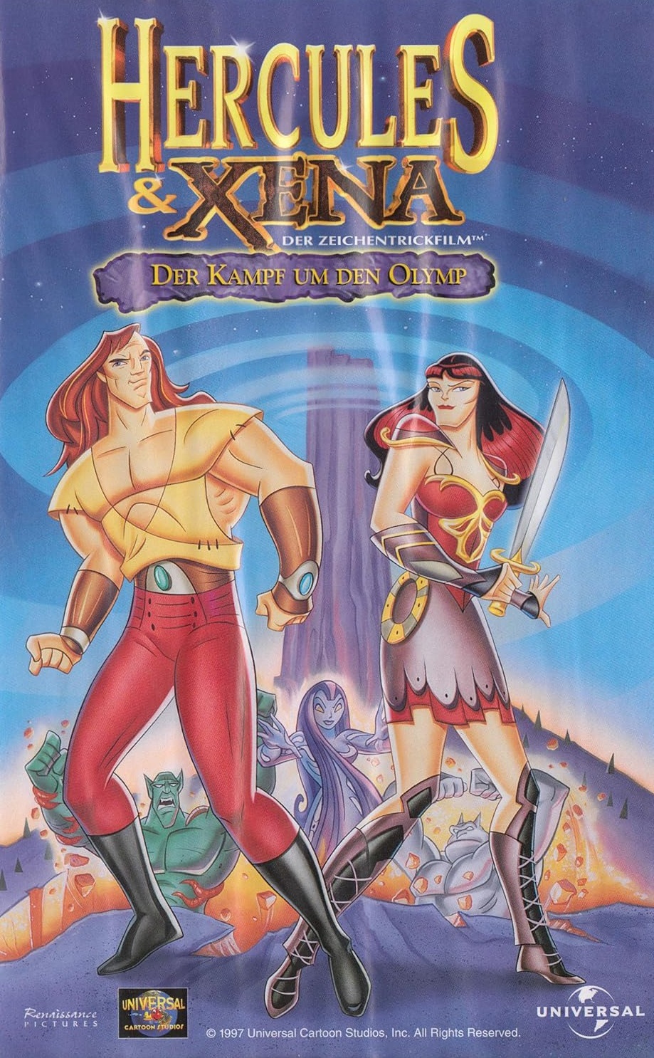 Stiahni si Filmy Kreslené Herkules a Xena: Bitva o Olymp / Hercules and Xena - The Animated Movie: The Battle for Mount Olympus (1998)(CZ) = CSFD 47%