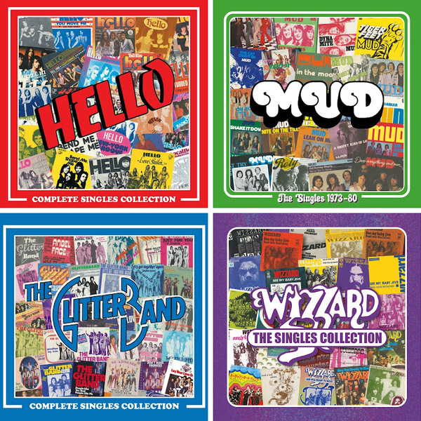 Stiahni si Hudba Cherry Red 7Ts Glam Rock Singles Selection Box (10CD Box) 