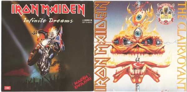 Stiahni si Hudba Iron Maiden - The Clairvoyant / Infinite Dreams (Single) (1990)
