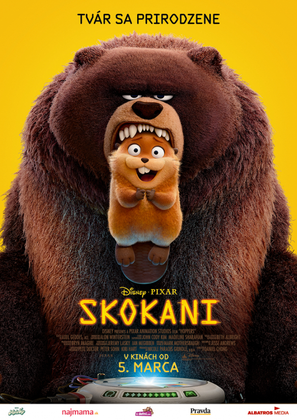 Stiahni si Filmy Kreslené Skokani / Hoppers (2026)(CZ)[1080p][WEB-DL] = CSFD 75%