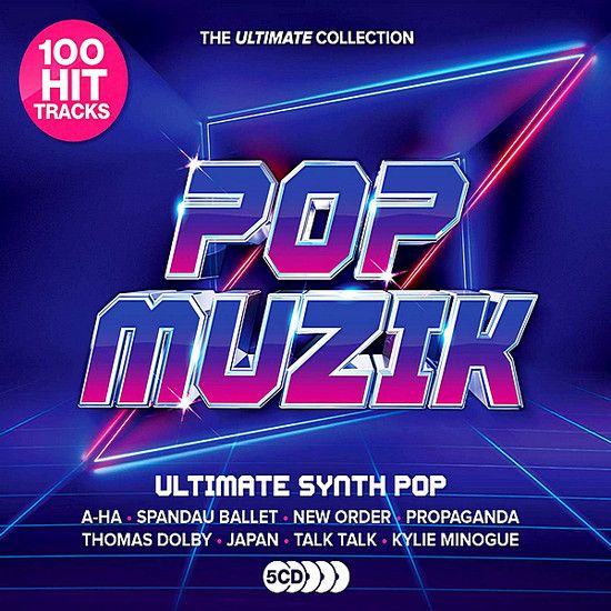Stiahni si Hudba VA - Pop Muzik Ultimate Synth-Pop Anthems [5CD] (2019) MP3 [320 kbps]