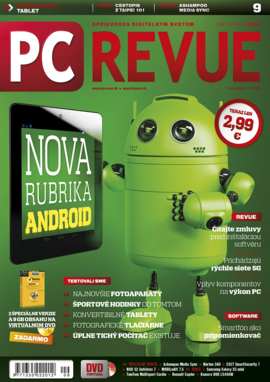 Stiahni si Knihy a Časopisy PC Revue (09/2014)(SK)
