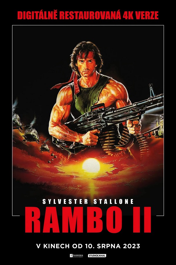 Stiahni si Filmy CZ/SK dabing Rambo II / Rambo: First Blood Part II (1985)(CZ/EN)[2160p][HDR10/DV][HEVC] = CSFD 74%