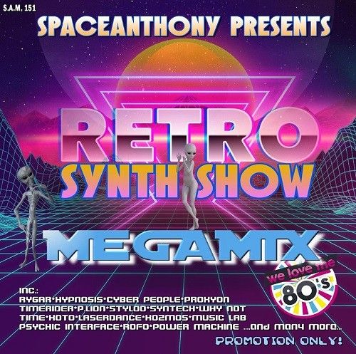 Stiahni si Hudba VA - Retro Synth Show - Megamix By SpaceAnthony (2019) MP3 [320 kbps]