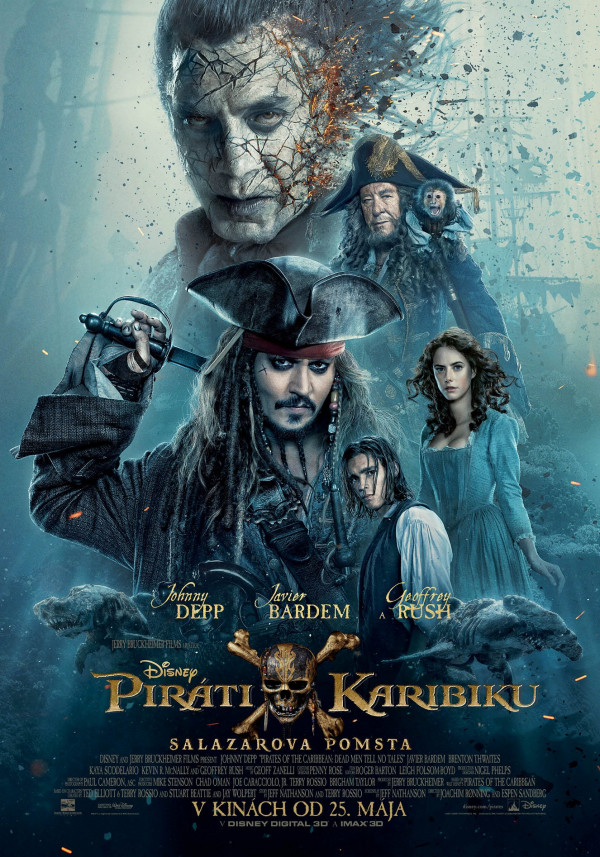 Stiahni si Filmy CZ/SK dabing Piráti Karibiku: Salazarova pomsta / Pirates of the Caribbean: Dead Men Tell No Tales (2017)(SK/CZ/EN)[1080p] = CSFD 67%