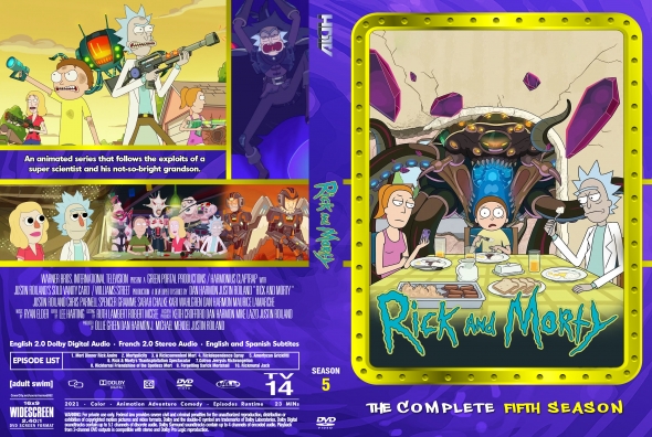 Stiahni si Seriál Rick a Morty / Rick and Morty 5. serie (CZ/EN)[1080p][WEB-DL][HEVC] = CSFD 90%