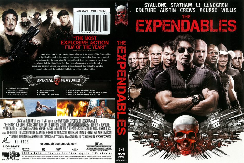 Stiahni si Filmy DVD Expendables: Postradatelni / The Expendables (2010)(CZ/EN) = CSFD 76%