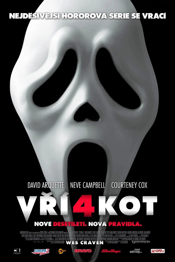 Stiahni si Filmy CZ/SK dabing Vřískot 4 / Scream 4 (2011)(CZ/EN)[2160p][HDR10/DV][HEVC] = CSFD 63%