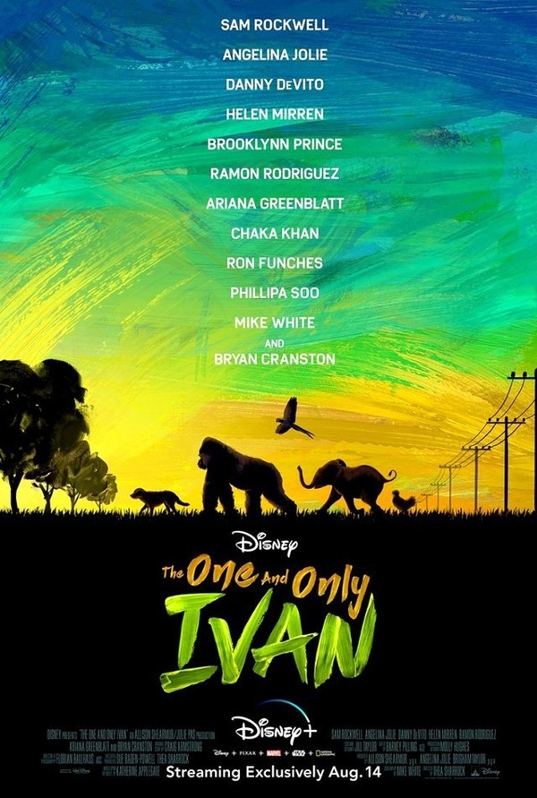 Stiahni si Filmy s titulkama Ivan je jen jeden / The One and Only Ivan (2020)[WebRip][1080p] = CSFD 65%