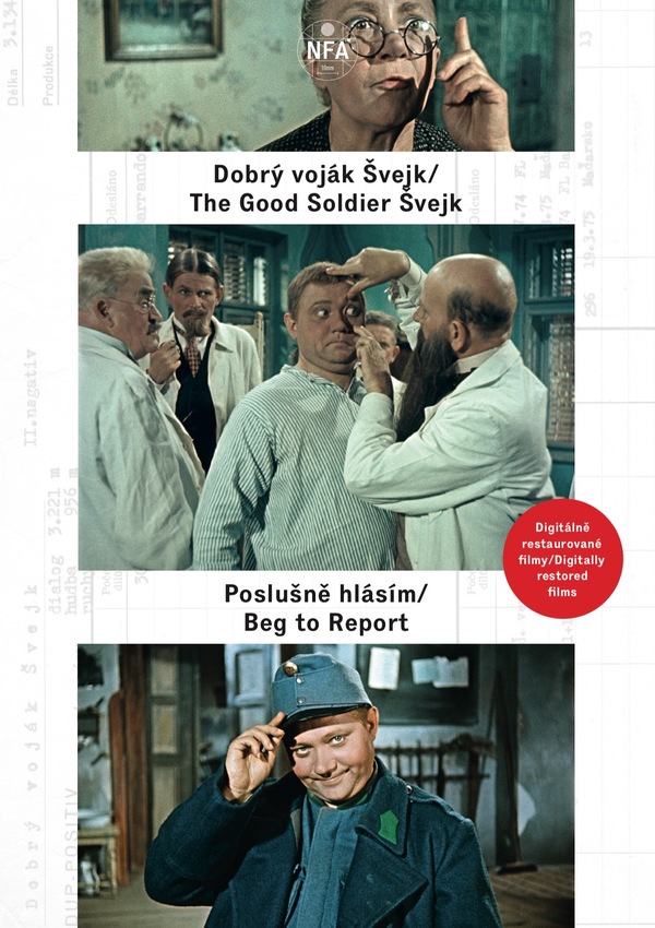 Stiahni si HD Filmy Dobrý voják Švejk  - Poslušně hlásím (1956-1957)(CZ)[1080p][Remux] = CSFD 86%